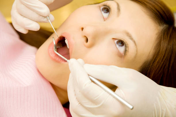 istock Women who undergo dental treatment 674266498