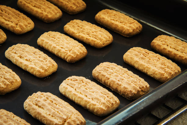 istock Homemade  cookies in the baking tray 674275072