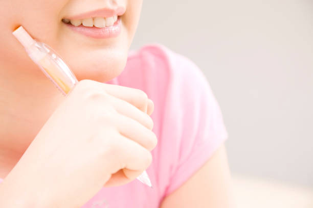istock The girl's mouth 674286224