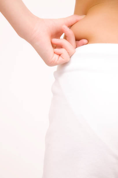 istock Meat's hips to grab women's hands 674297680