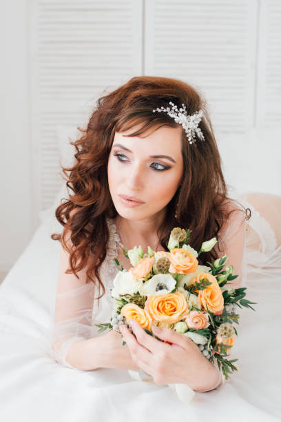 istock Boudoir bride's morning 674302274