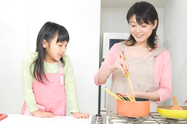 istock To cook mother and child 674309124