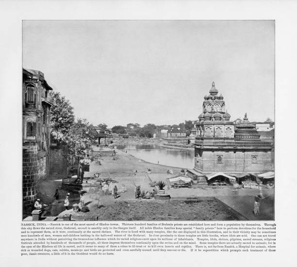 istock Antique India Photograph: Nassick, India, 1893 674319172