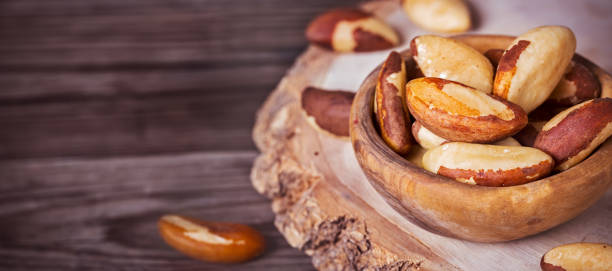 istock Peeled brazil nuts 674327750