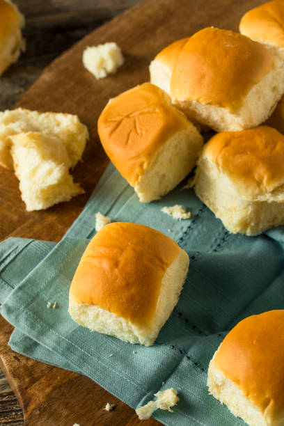 istock Homemade Baked Sweet Hawaiian Buns 674330954