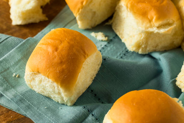 istock Homemade Baked Sweet Hawaiian Buns 674331906