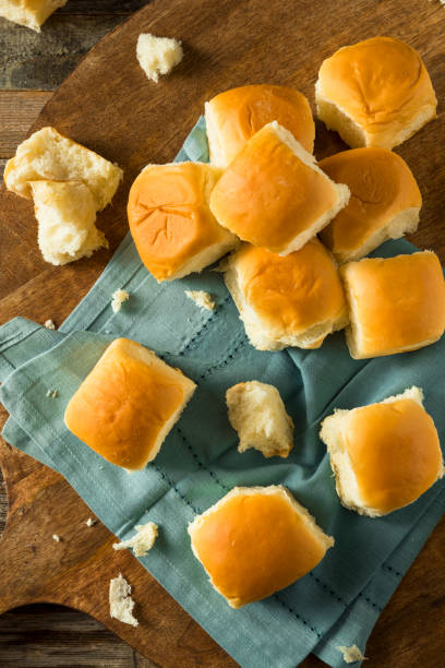 istock Homemade Baked Sweet Hawaiian Buns 674332086