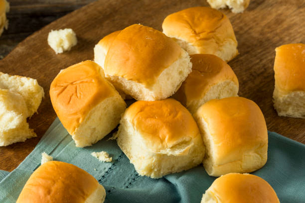 istock Homemade Baked Sweet Hawaiian Buns 674335312
