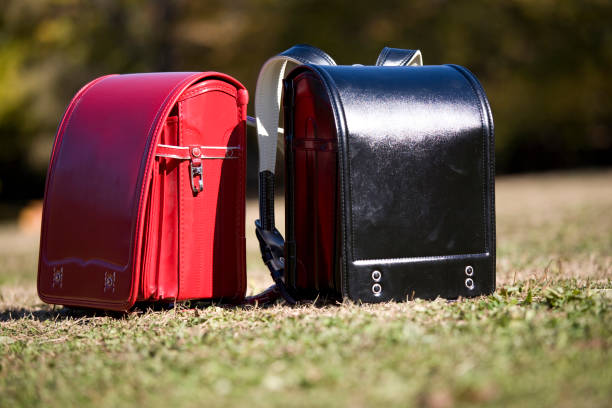 School bags School bags randoseru stock pictures, royalty-free photos & images