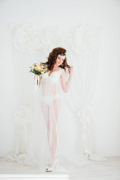istock Boudoir bride's morning 674341536