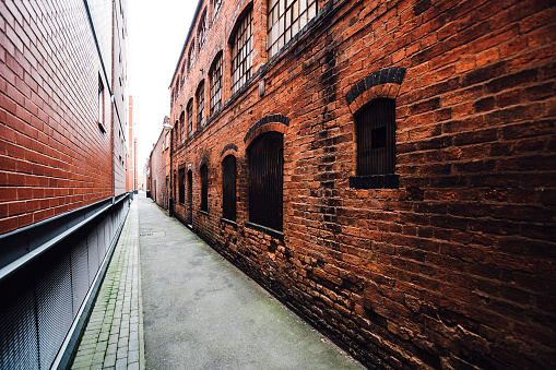 Alley in Birmingham UK