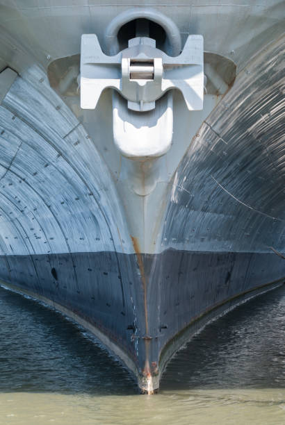 istock Aircraft carrier anchor 674347492