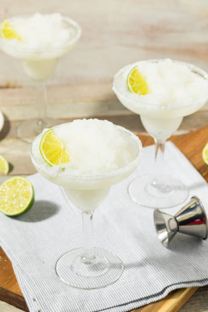 istock Cold Refreshing Lime Frozen Margarita 674355812