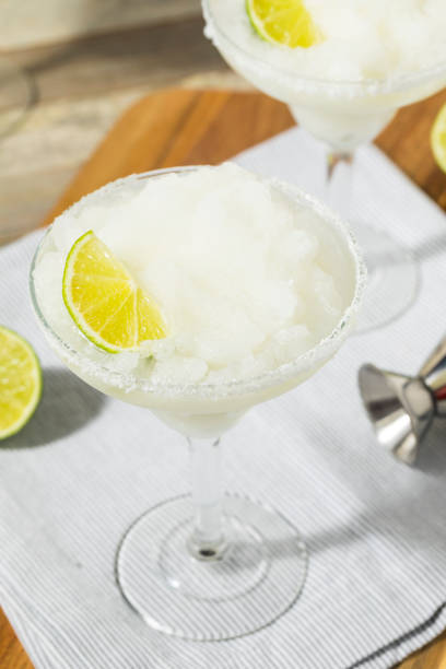 istock Cold Refreshing Lime Frozen Margarita 674356016