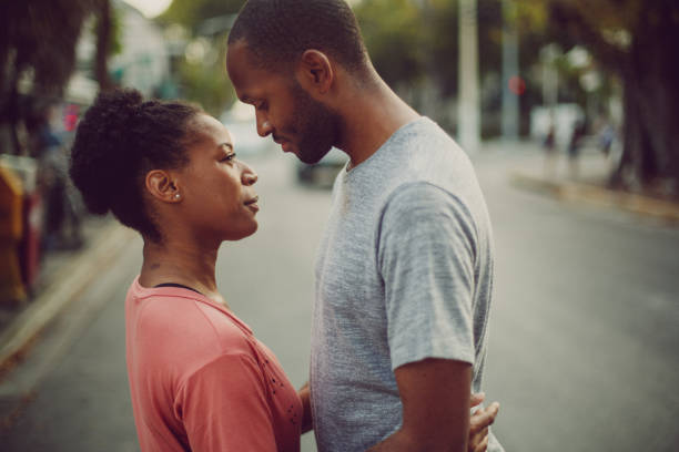 istock Dating Couple walking around in Key West during sunset 674361676