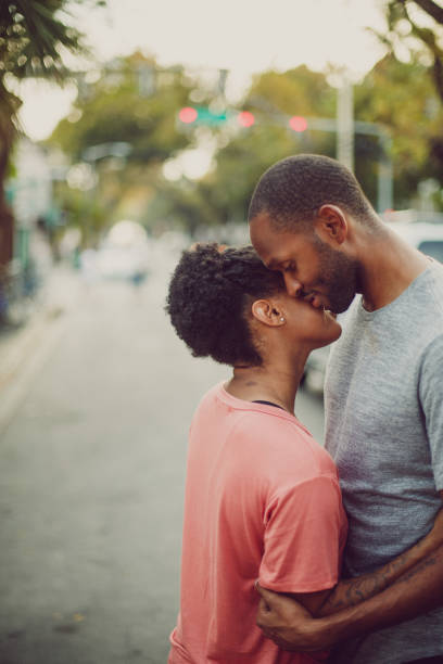 istock Dating Couple walking around in Key West during sunset 674362042