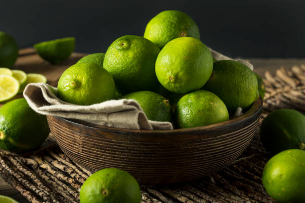 istock Raw Organic Green Fresh Limes 674365190