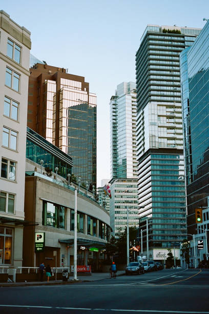 istock Vancouver, Canada Skyline at Golden Hour 674387322