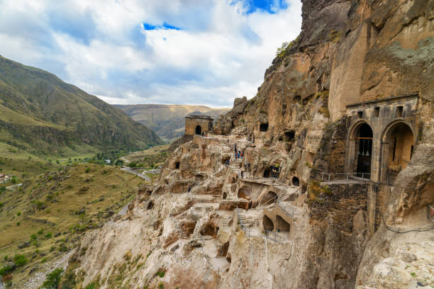 istock View on Vardzia cave monastery. Georgia 674407620