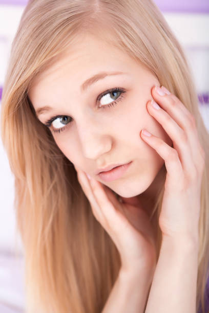 istock Blonde natural beauty 674410600