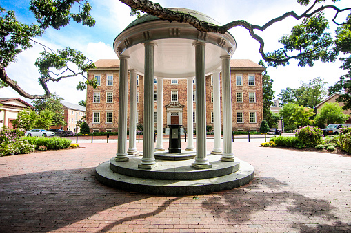 The Old Well located on the University of North Carolina at Chapel Hill's campus.