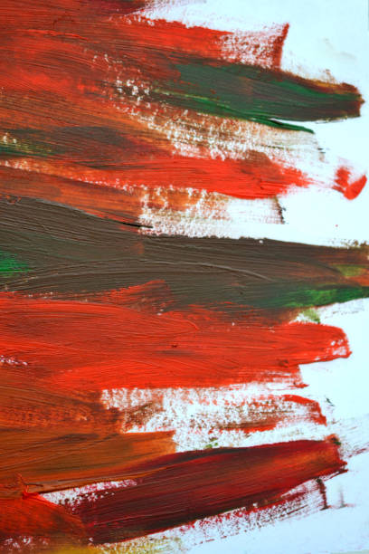 istock Brush strokes multicolored oil paint 674416974