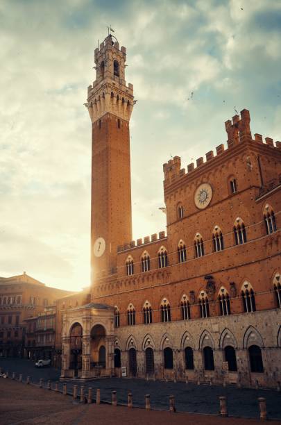 istock Siena City Hall Bell Tower 674426884