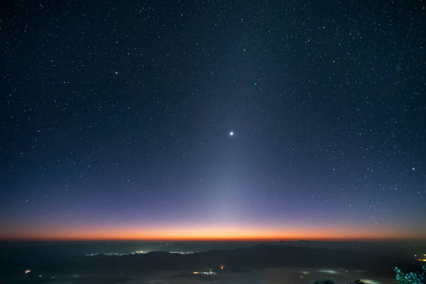 istock Zodiacal Light at early morning 674427612