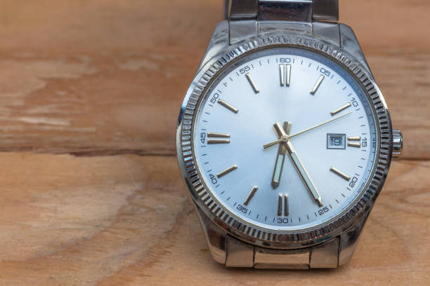 watch on a wooden floor