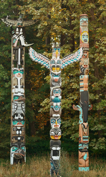 istock Indian totem poles 674447266