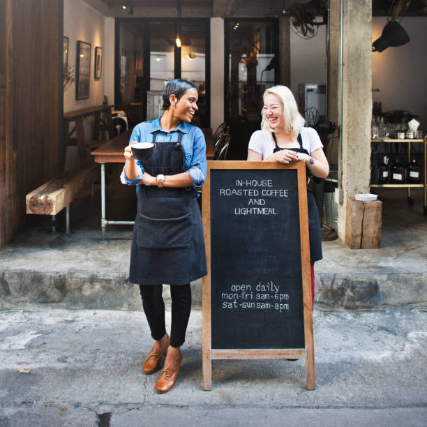 istock Break Casual Coffee Shop Coworker Cheerful Concept 674467286