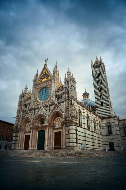 istock Siena Cathedral in an overcast day 674470212