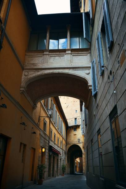 istock Siena street archway 674486360