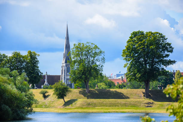 istock Saint. Alban's Church, Copenhagen Denmark 674520844