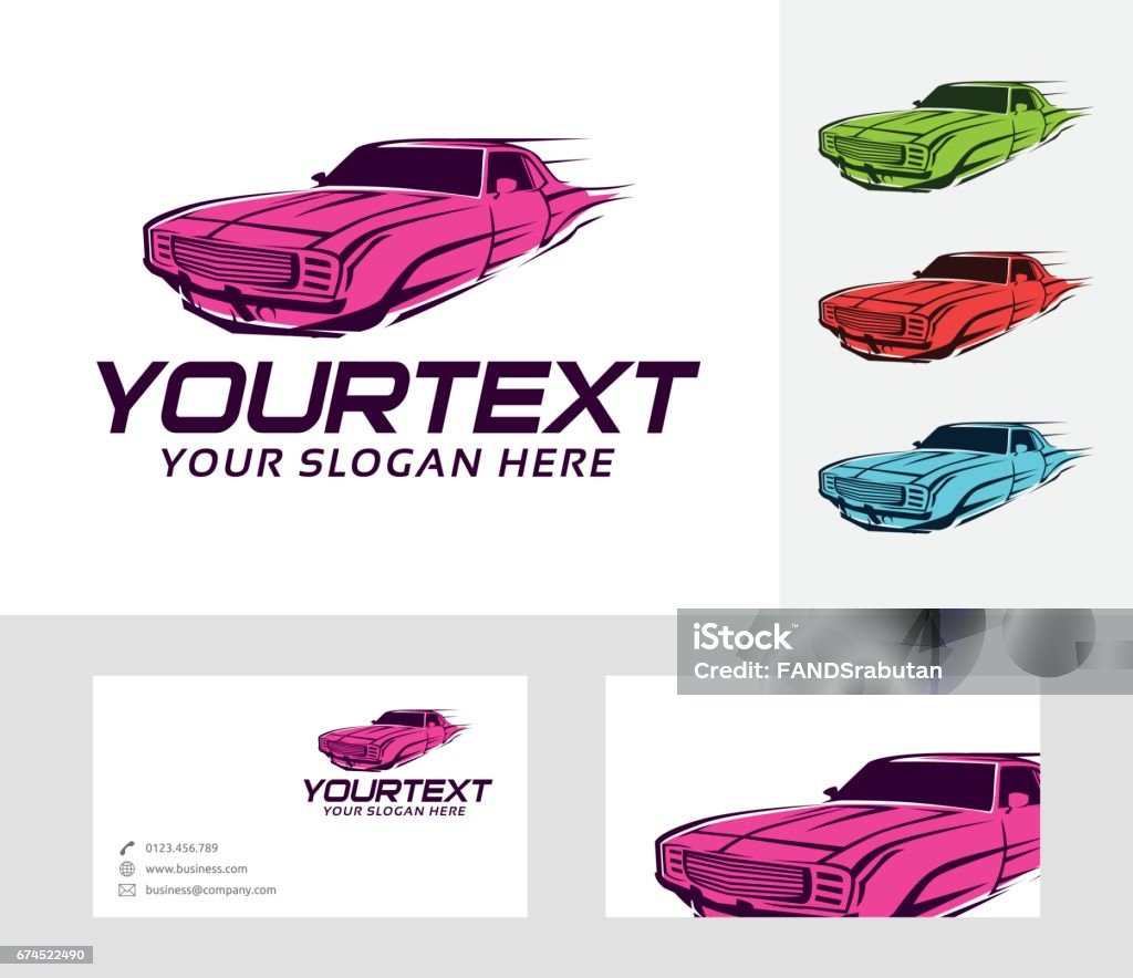 Fast Car Abstract Fast Car Vector Illustration Stock Illustration - Download Image Now ...