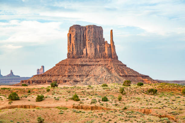 istock West Mittens Butte in monument valley 674528618