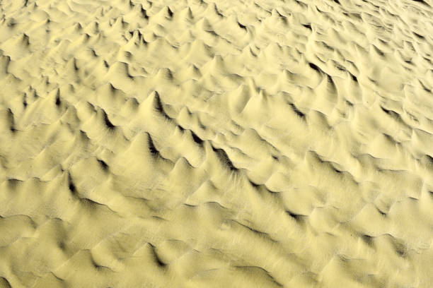 istock Khaki color. Natural texture and background of the desert. Sand patterns 674536708