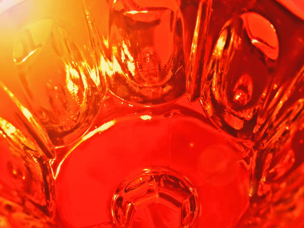 istock Bottom of the wineglass with wine 674554720