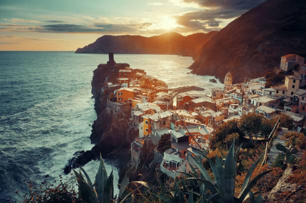 istock Vernazza sunset in Cinque Terre 674565006