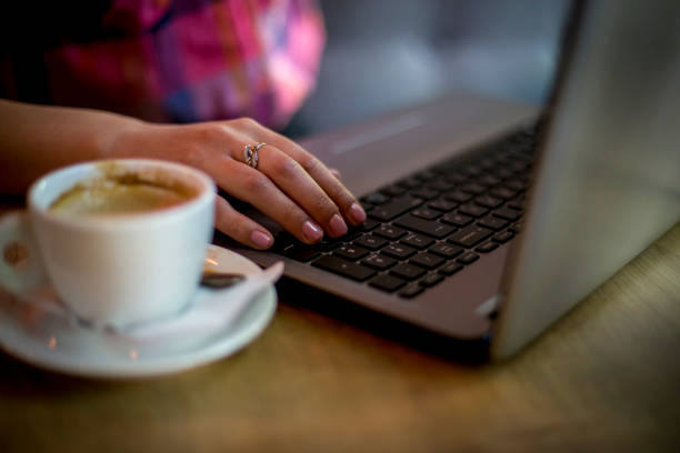 istock Woman working on laptop 674571350