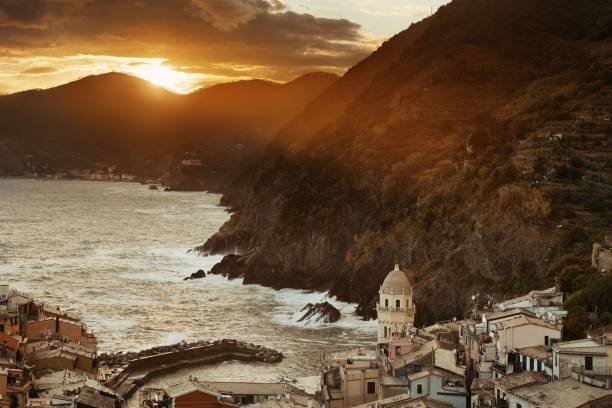 istock Vernazza sunset in Cinque Terre 674578274