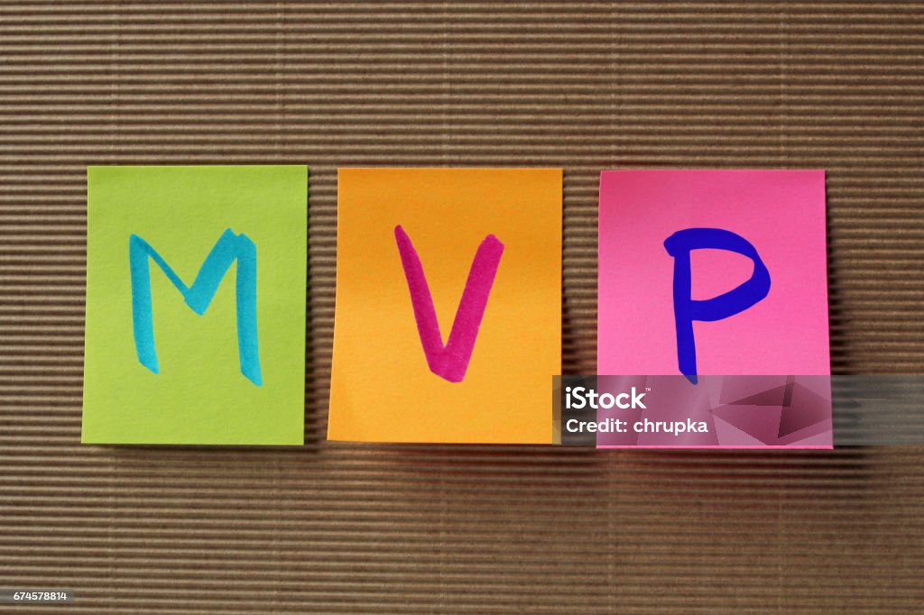 MVP acronym on colorful sticky notes MVP (Mitral Valve Prolapse) acronym on colorful sticky notes Most Valuable Player Stock Photo