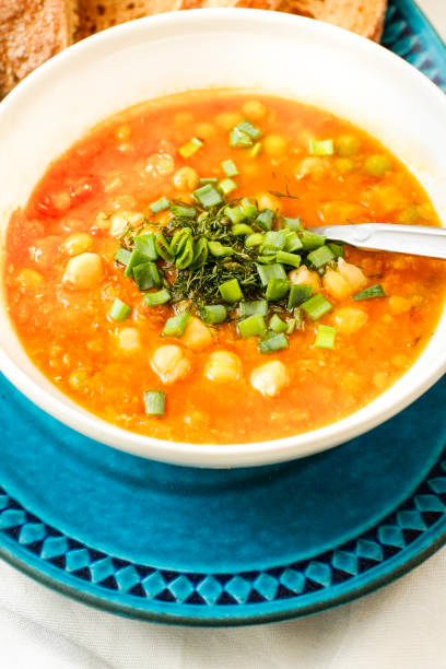 istock Turku pea and lentil soup vegetables in white bowl 674582826