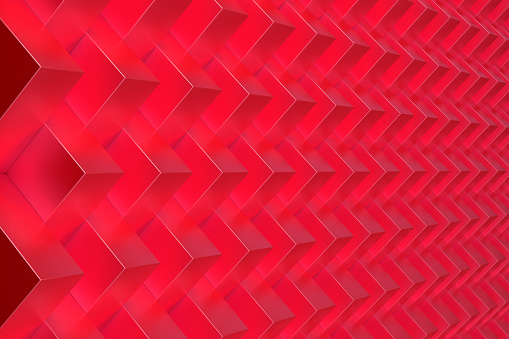 Pattern With Red Rectangular Shapes Stock Illustration - Download Image ...