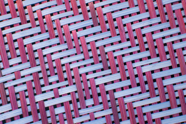 istock brown handicraft weave texture wicker surface for furniture material 674599722