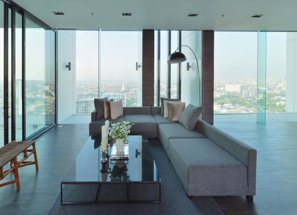 istock luxury modern living room interior and decoration, interior design 674612480