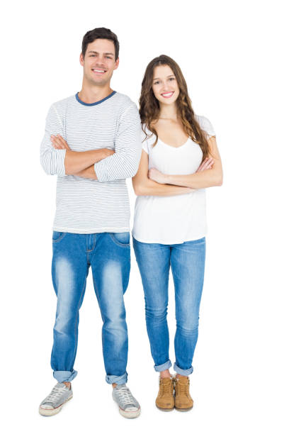 istock Couple with arm crossed 674624424
