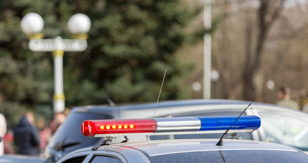 istock Police patrol on duty 674630894