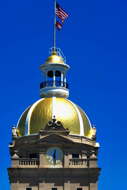 istock City Hall, Savannah, Georgia 674638028