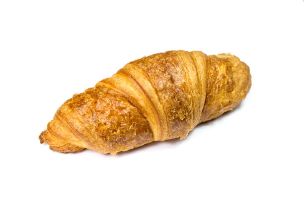 istock One croisant isolated on white background 674638740